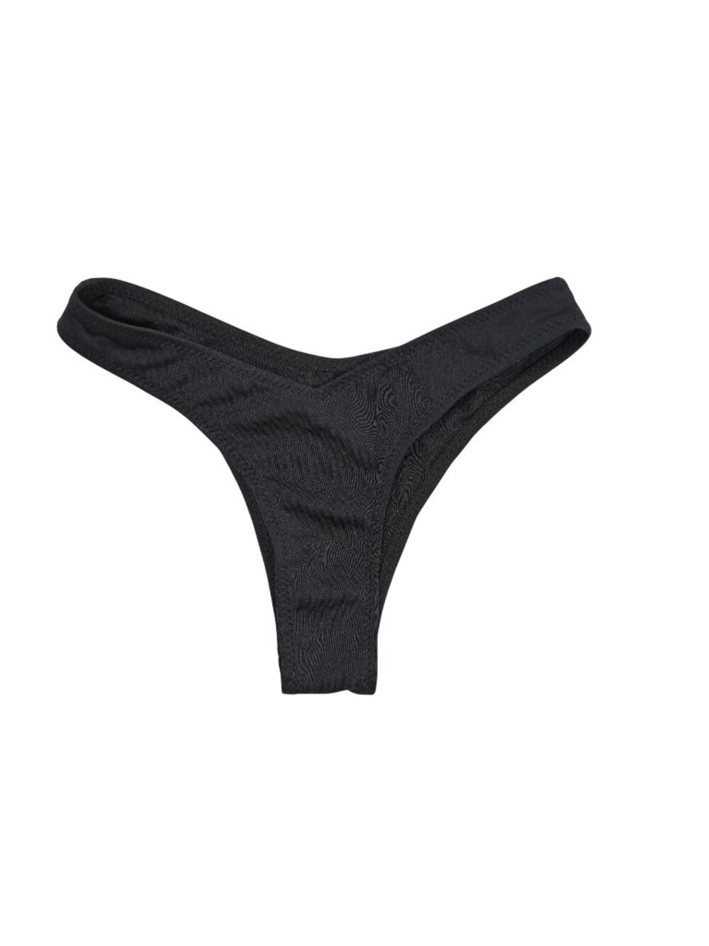 Sommer Swim Hosk Cheeky Bikini Bottoms in Nero